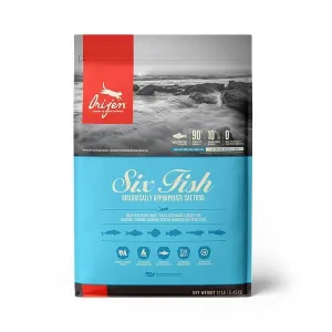 Orijen Grain Free Six Fish Dry Cat Food