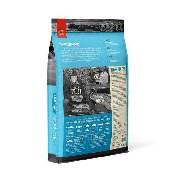 Orijen Grain Free Six Fish Dry Cat Food