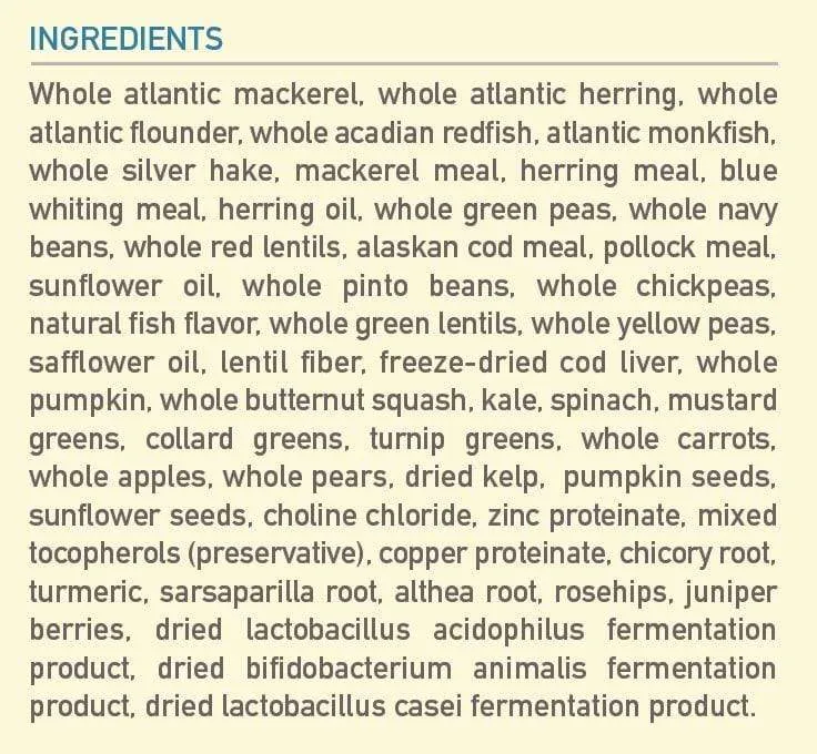 Orijen Grain Free Six Fish Dry Cat Food