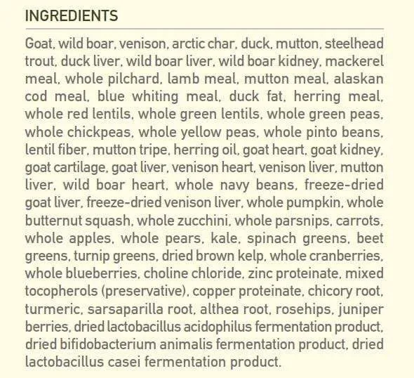 Orijen Tundra Dry Cat Food
