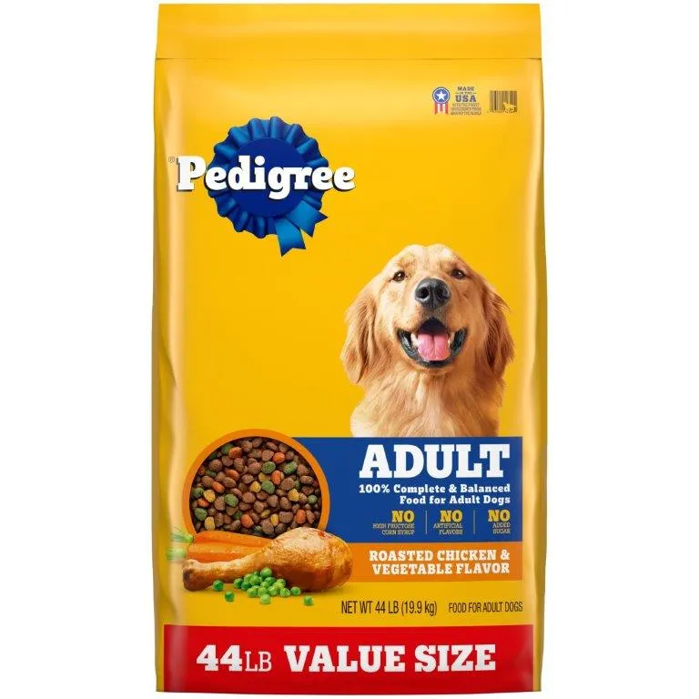 PEDIGREE Complete Nutrition Adult Dry Dog Food Roasted Chicken, Rice & Vegetable Flavor Dog Kibble