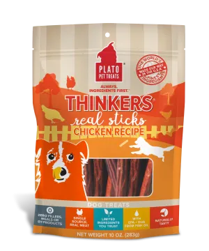 Plato Thinkers Chicken Meat Stick Dog Treats