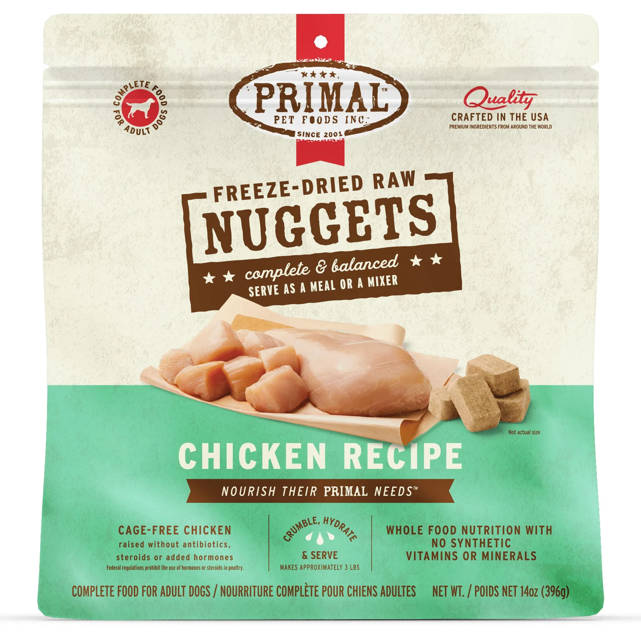 Primal Freeze-Dried Chicken Formula Dog Food