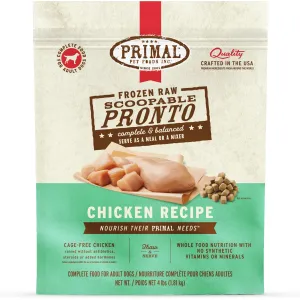 Primal Pronto Chicken Dog Food