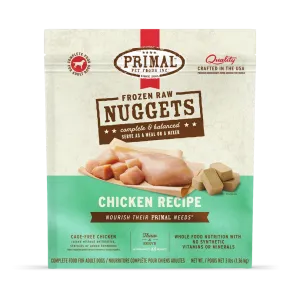 Primal Raw Frozen Chicken Formula For Dogs