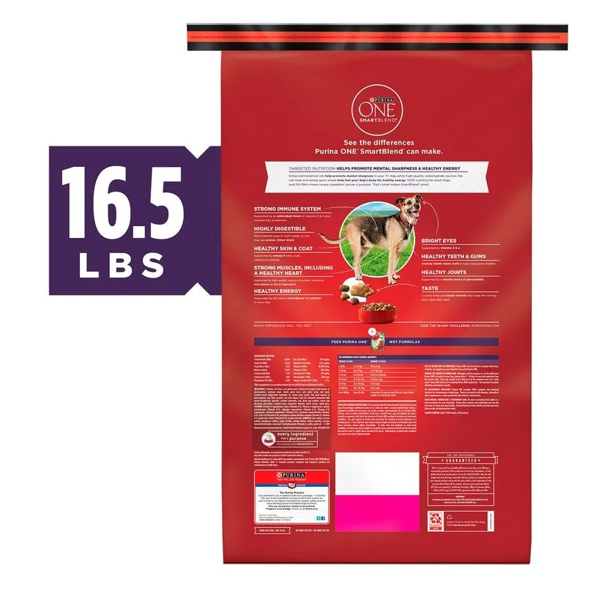 Purina ONE SmartBlend Vibrant Maturity 7  Senior Formula Dry Dog Food
