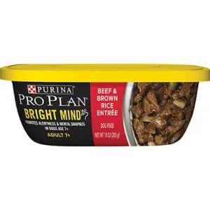 Purina Pro Plan Adult 7  Beef & Brown Rice Entrée Wet Dog Food