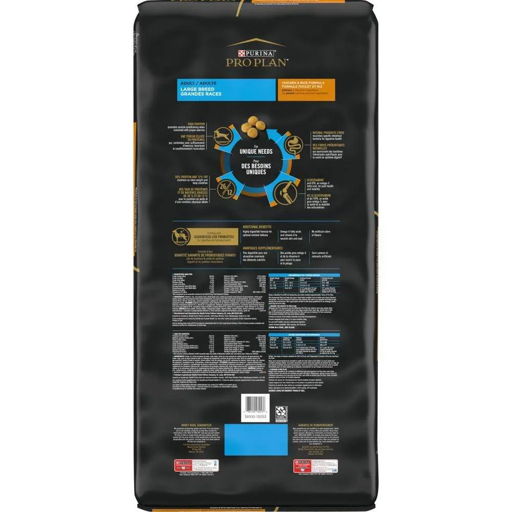 Purina Pro Plan Adult Large Breed Formula Dry Dog Food