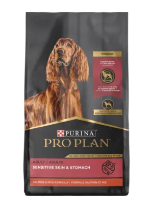 Purina Pro Plan Sensitive Skin & Stomach Formula Salmon & Rice Formula Dry Dog Food
