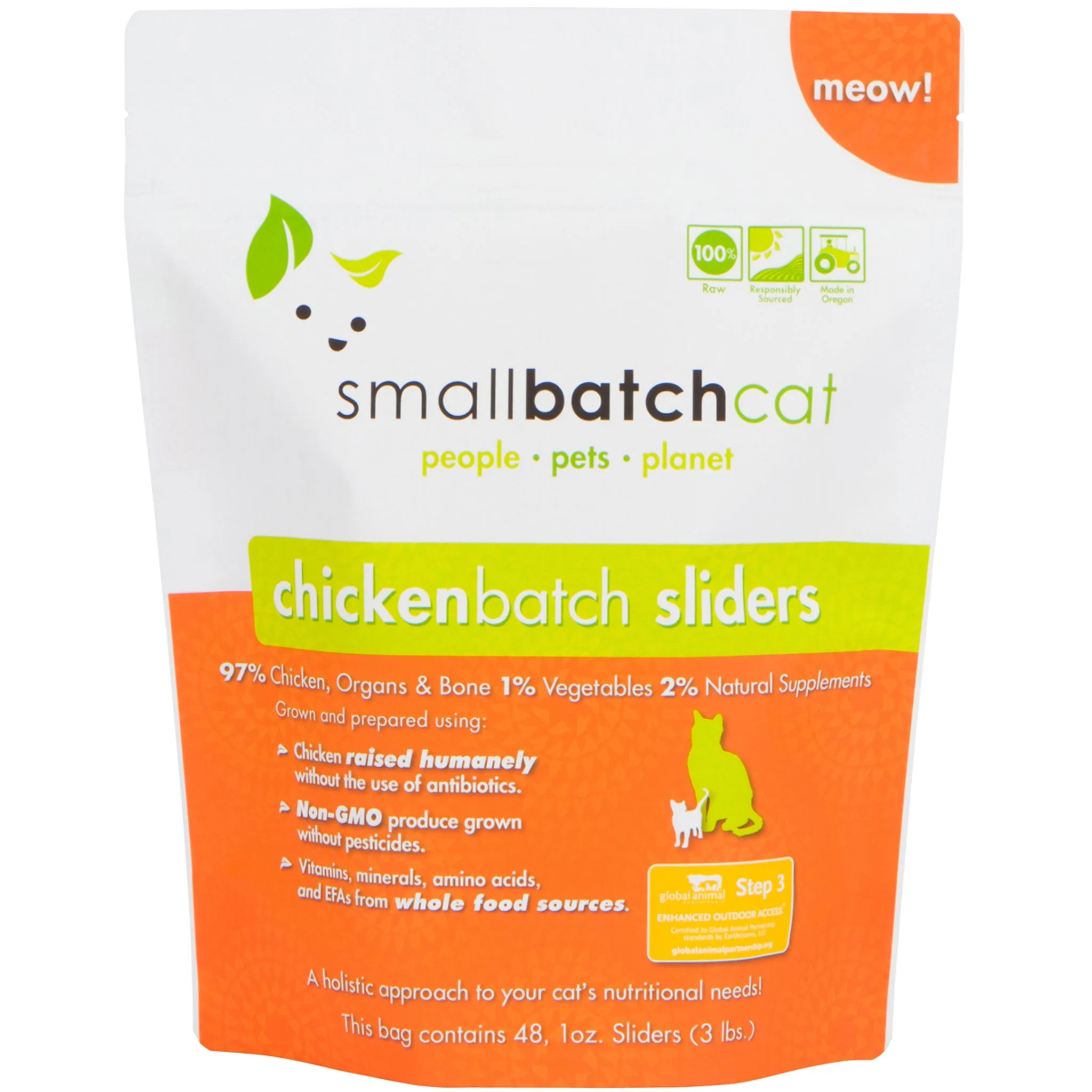Small Batch Raw Chicken Cat Food
