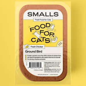 Smalls Ground Bird Chicken Cat Food