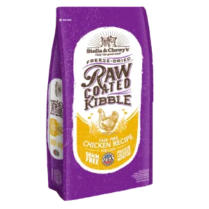 Stella & Chewy's Raw Coated Kibble Cage Free Chicken Recipe Dry Cat Food
