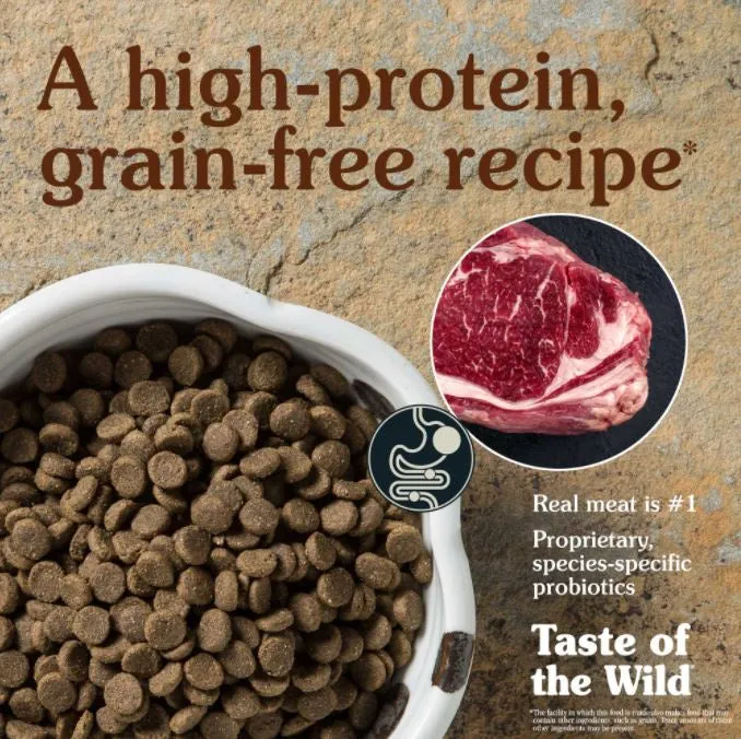 Taste Of The Wild High Prairie Dry Dog Food 28lb