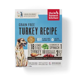 The Honest Kitchen Grain Free Turkey Recipe Dehydrated Dog Food