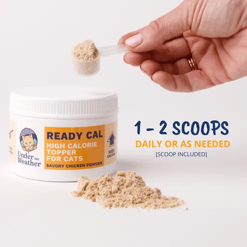 Under the Weather Ready Cal High-Calorie Powder Supplement for Cats