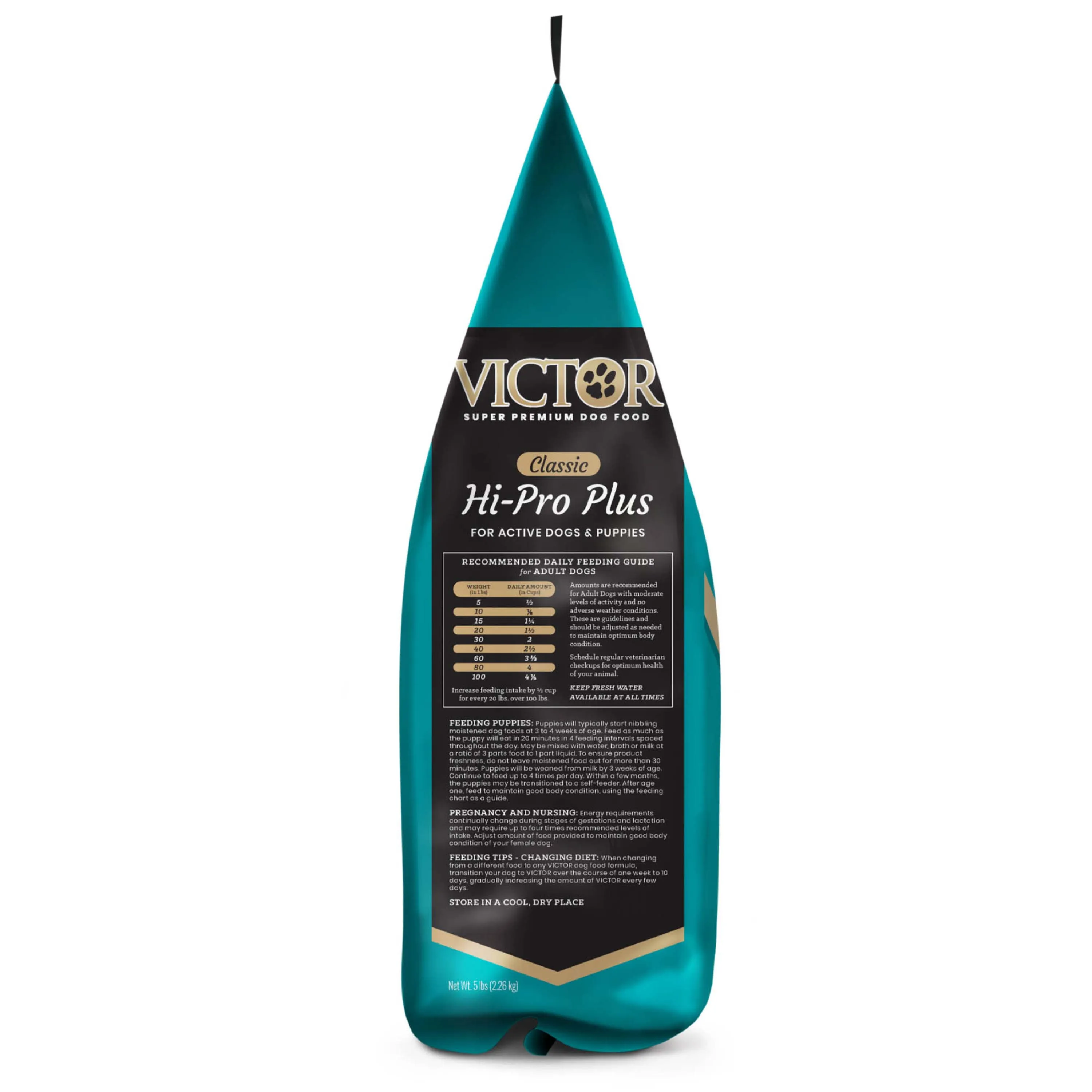 Victor Hi Pro Plus Dry Dog Food, 5lb