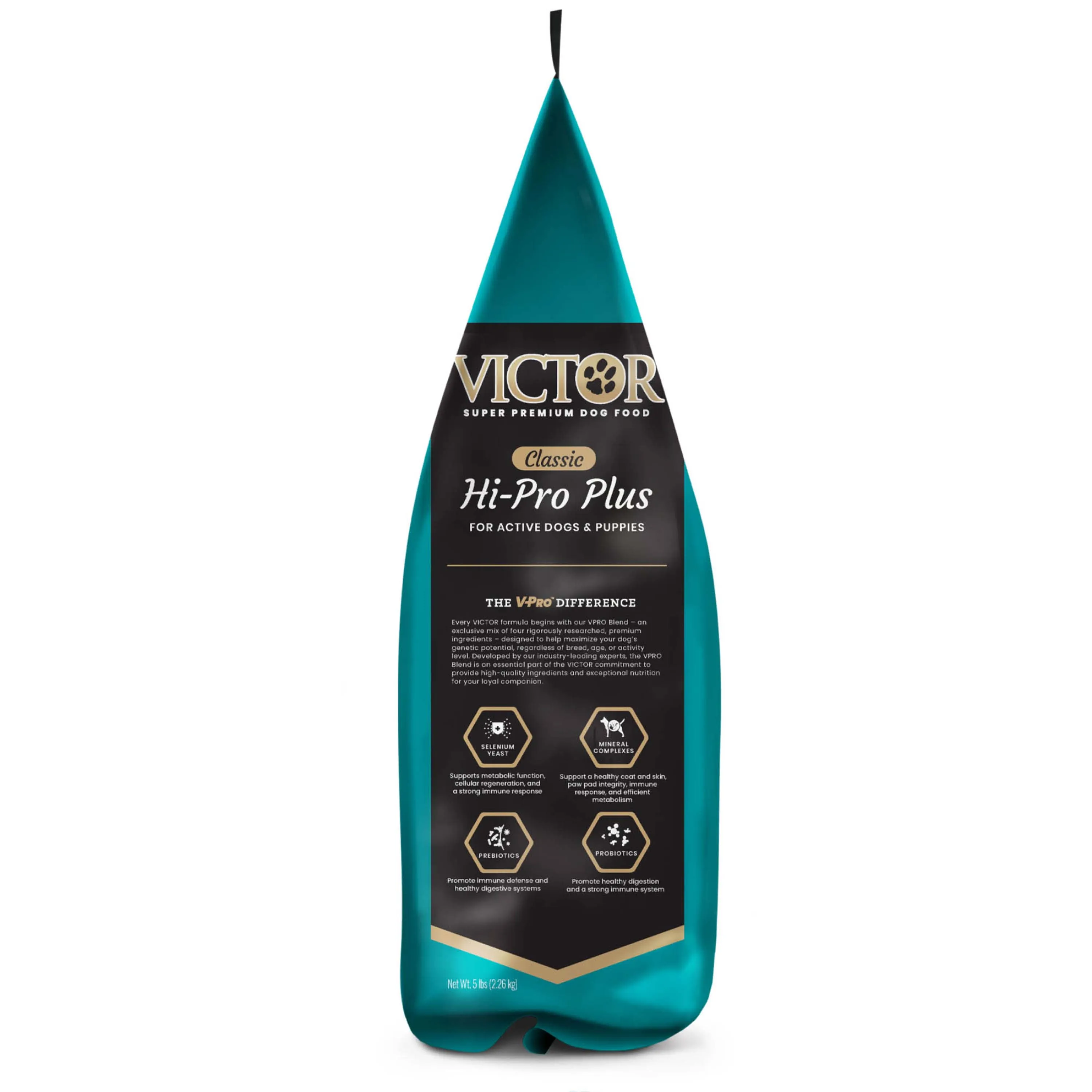 Victor Hi Pro Plus Dry Dog Food, 5lb