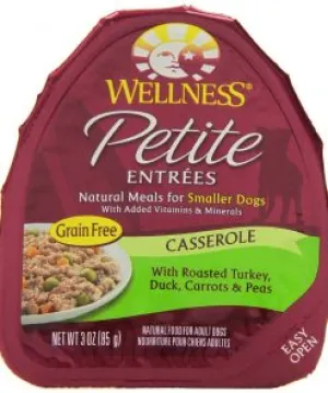 Wellness Petite Entrees Casserole Grain Free Natural Roasted Lamb Recipe Wet Dog Food