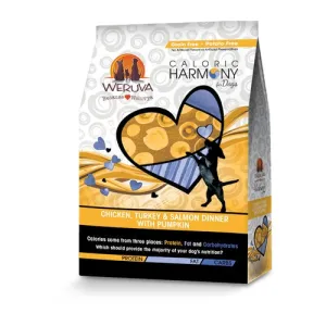 Weruva Caloric Harmony Chicken, Turkey & Salmon Dinner with Pumpkin Dry Dog Food