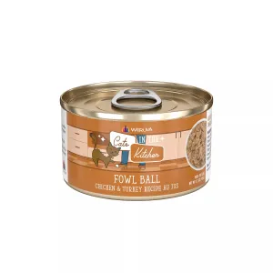 Weruva Fowl Ball Chicken and Turkey Recipe Canned Cat Food