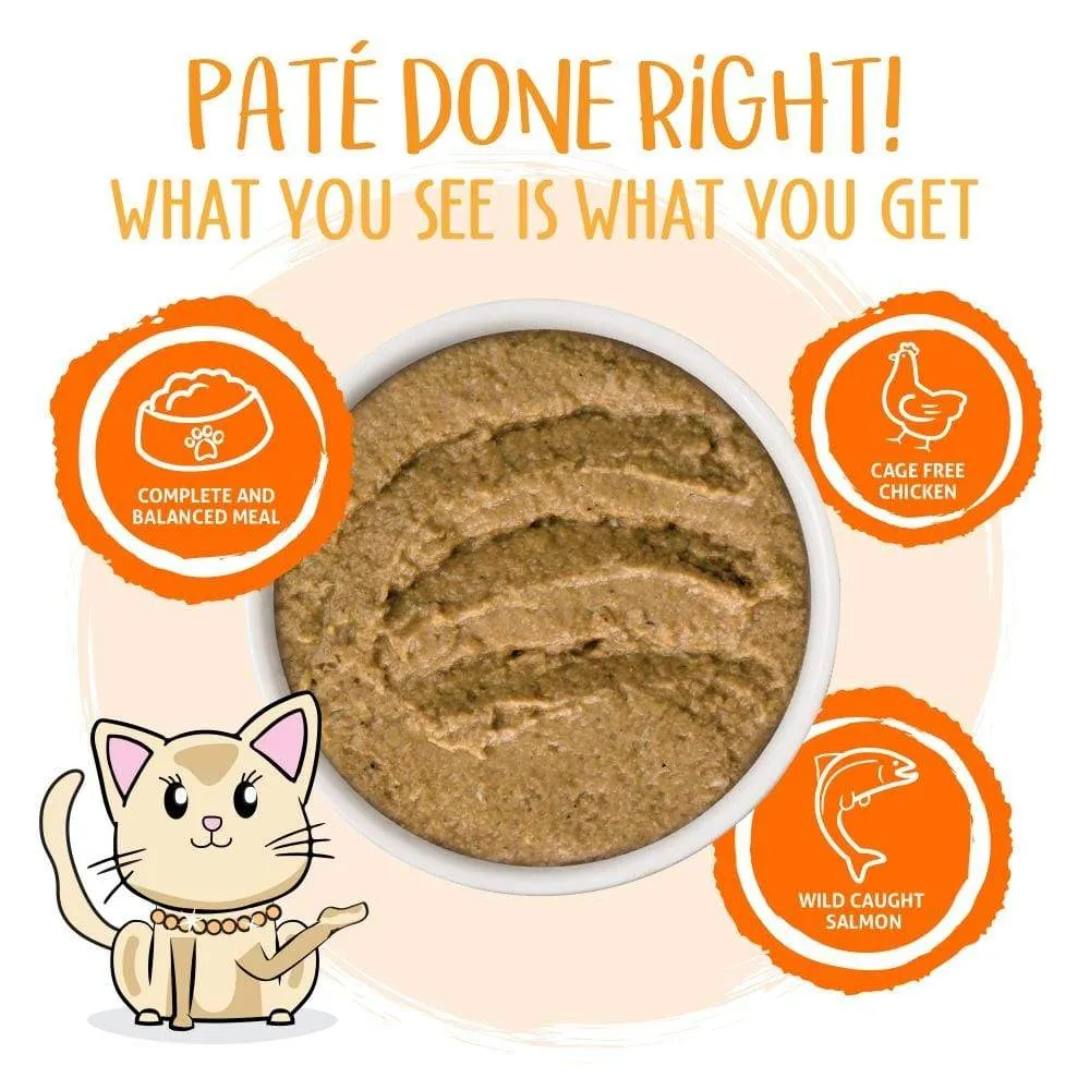 Weruva Slide N' Serve Grain Free Love Connection Chicken & Salmon Dinner Wet Cat Food Pouch Single