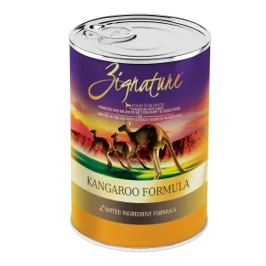Zignature Kangaroo Canned Dog Food Formula