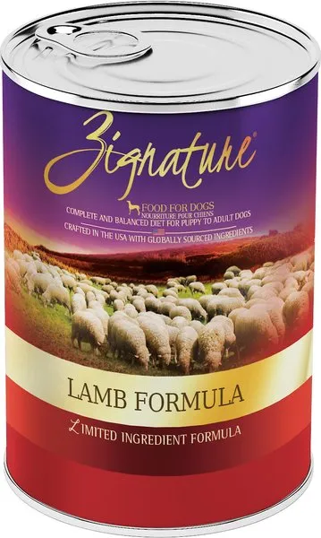 Zignature Limited Ingredient Diet Grain Free Lamb Recipe Canned Dog Food