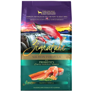 Zignature Salmon Formula Dry Dog Food, 4lb