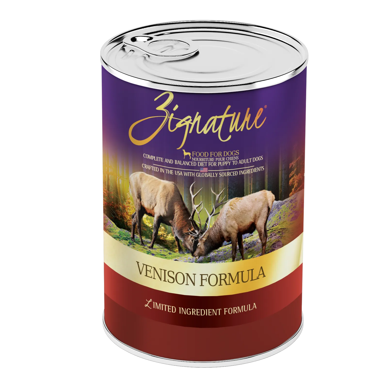 Zignature Venison Canned Dog Food