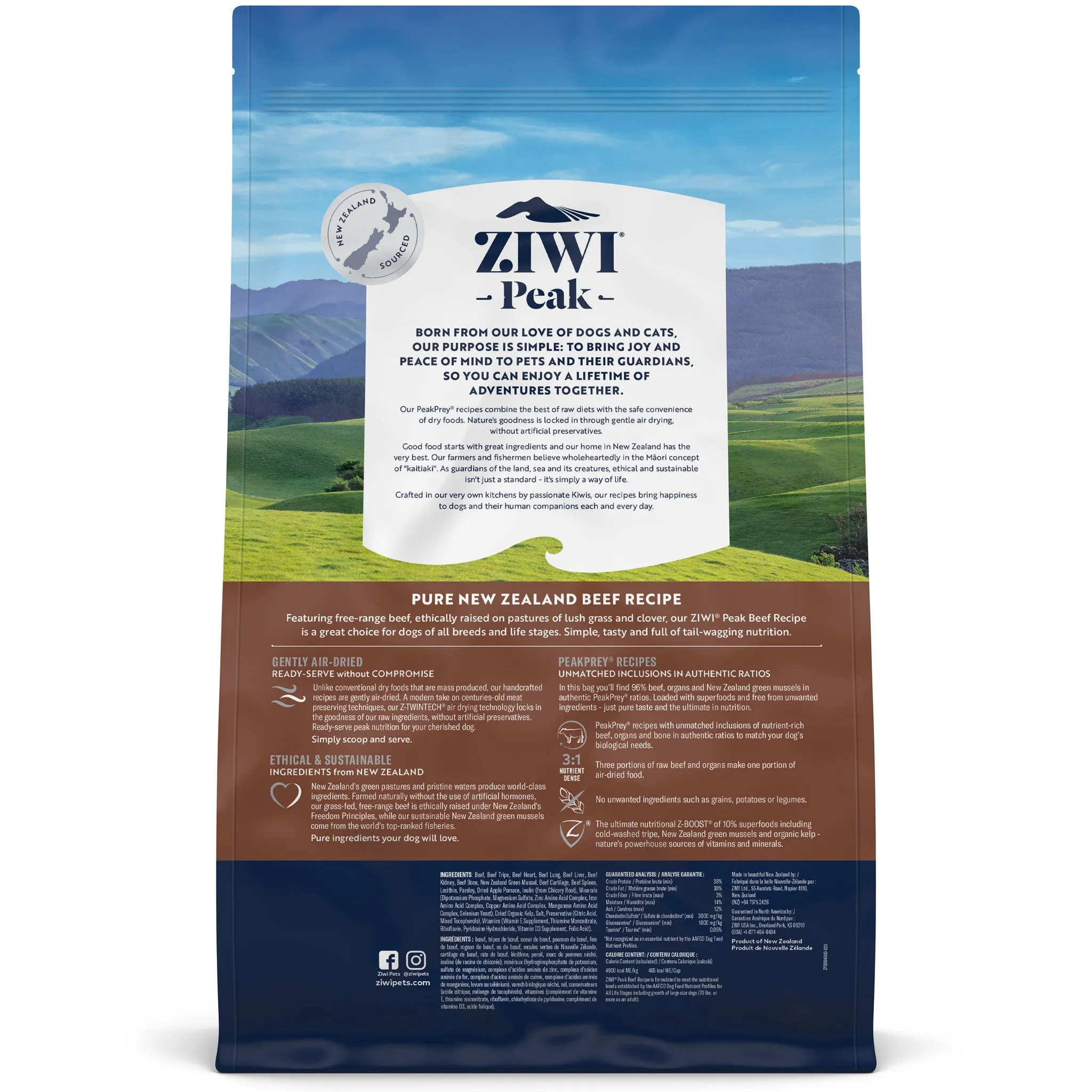 ZIWI Air-Dried Beef Dog Food